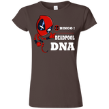 T-Shirts Dark Chocolate / S Bingo Deadpool Junior Slimmer-Fit T-Shirt