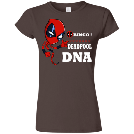 T-Shirts Dark Chocolate / S Bingo Deadpool Junior Slimmer-Fit T-Shirt