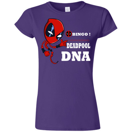 T-Shirts Purple / S Bingo Deadpool Junior Slimmer-Fit T-Shirt