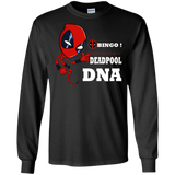 T-Shirts Black / S Bingo Deadpool Men's Long Sleeve T-Shirt