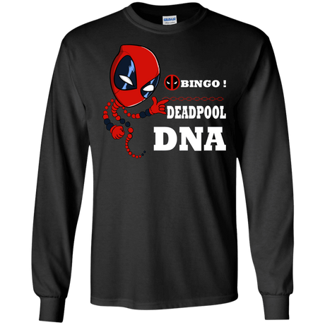 T-Shirts Black / S Bingo Deadpool Men's Long Sleeve T-Shirt