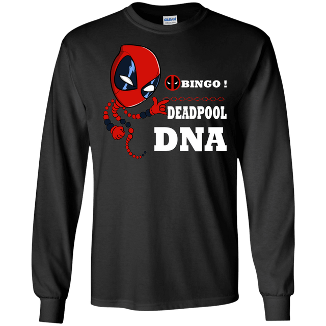 T-Shirts Black / S Bingo Deadpool Men's Long Sleeve T-Shirt