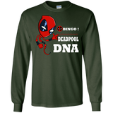 T-Shirts Forest Green / S Bingo Deadpool Men's Long Sleeve T-Shirt