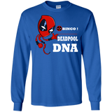 T-Shirts Royal / S Bingo Deadpool Men's Long Sleeve T-Shirt