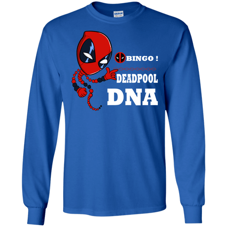 T-Shirts Royal / S Bingo Deadpool Men's Long Sleeve T-Shirt