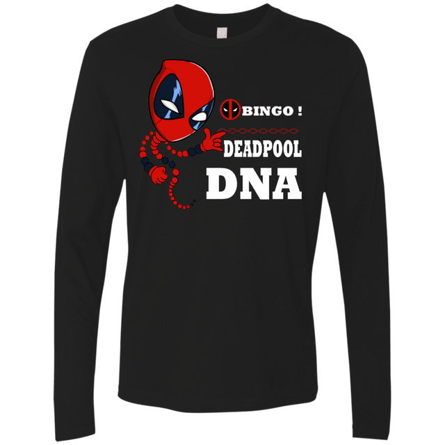 T-Shirts Black / S Bingo Deadpool Men's Premium Long Sleeve