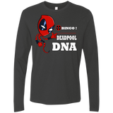T-Shirts Heavy Metal / S Bingo Deadpool Men's Premium Long Sleeve