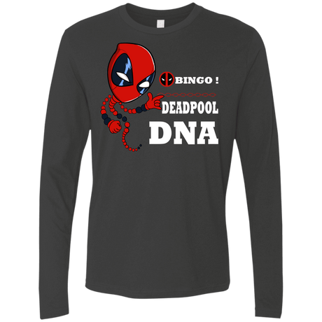 T-Shirts Heavy Metal / S Bingo Deadpool Men's Premium Long Sleeve
