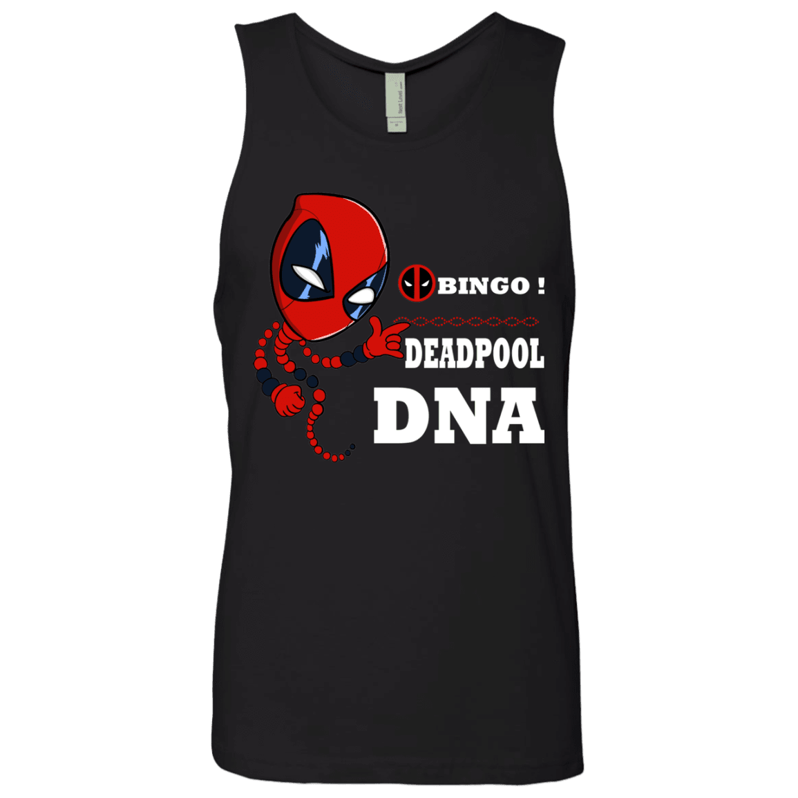 T-Shirts Black / S Bingo Deadpool Men's Premium Tank Top