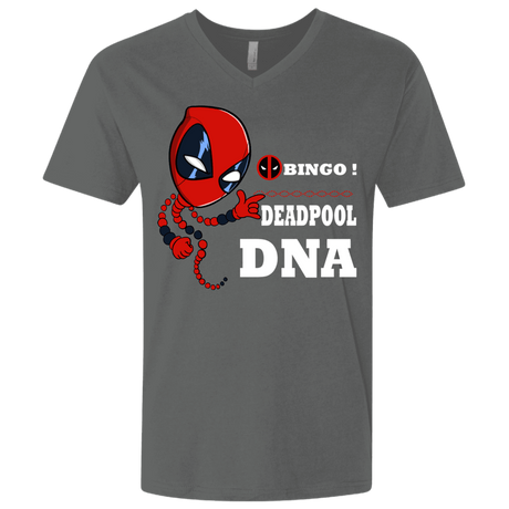 T-Shirts Heavy Metal / X-Small Bingo Deadpool Men's Premium V-Neck