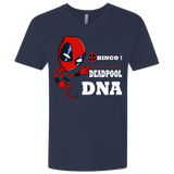 T-Shirts Midnight Navy / X-Small Bingo Deadpool Men's Premium V-Neck