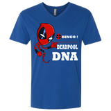 T-Shirts Royal / X-Small Bingo Deadpool Men's Premium V-Neck
