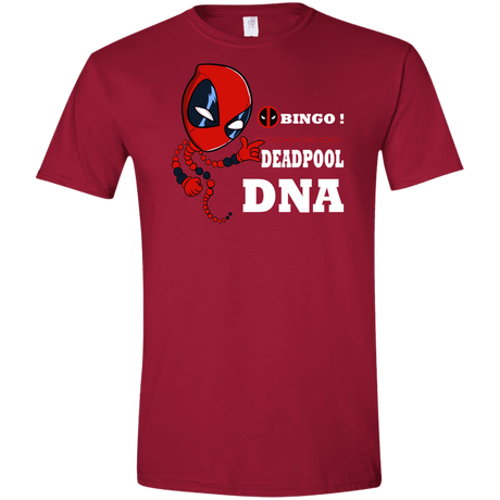 T-Shirts Cardinal Red / S Bingo Deadpool Men's Semi-Fitted Softstyle