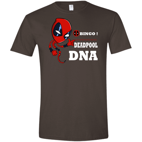 T-Shirts Dark Chocolate / S Bingo Deadpool Men's Semi-Fitted Softstyle