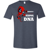 T-Shirts Heather Navy / S Bingo Deadpool Men's Semi-Fitted Softstyle