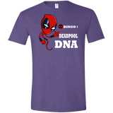 T-Shirts Heather Purple / S Bingo Deadpool Men's Semi-Fitted Softstyle