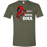 T-Shirts Military Green / S Bingo Deadpool Men's Semi-Fitted Softstyle
