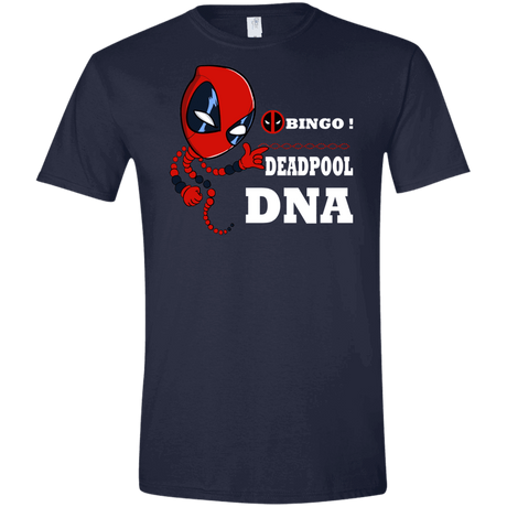 T-Shirts Navy / X-Small Bingo Deadpool Men's Semi-Fitted Softstyle