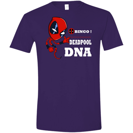 T-Shirts Purple / S Bingo Deadpool Men's Semi-Fitted Softstyle