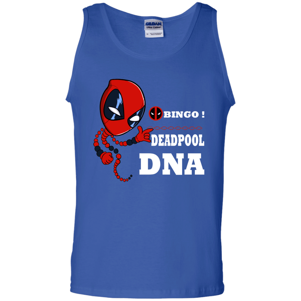 T-Shirts Royal / S Bingo Deadpool Men's Tank Top