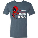 T-Shirts Indigo / S Bingo Deadpool Men's Triblend T-Shirt