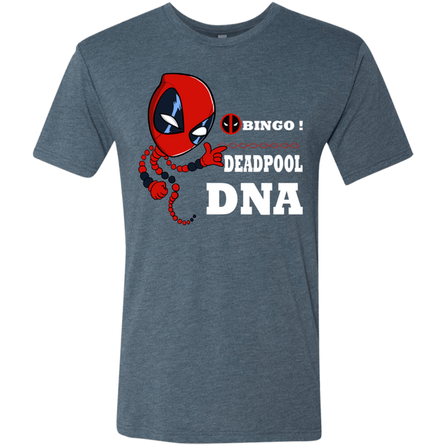 T-Shirts Indigo / S Bingo Deadpool Men's Triblend T-Shirt
