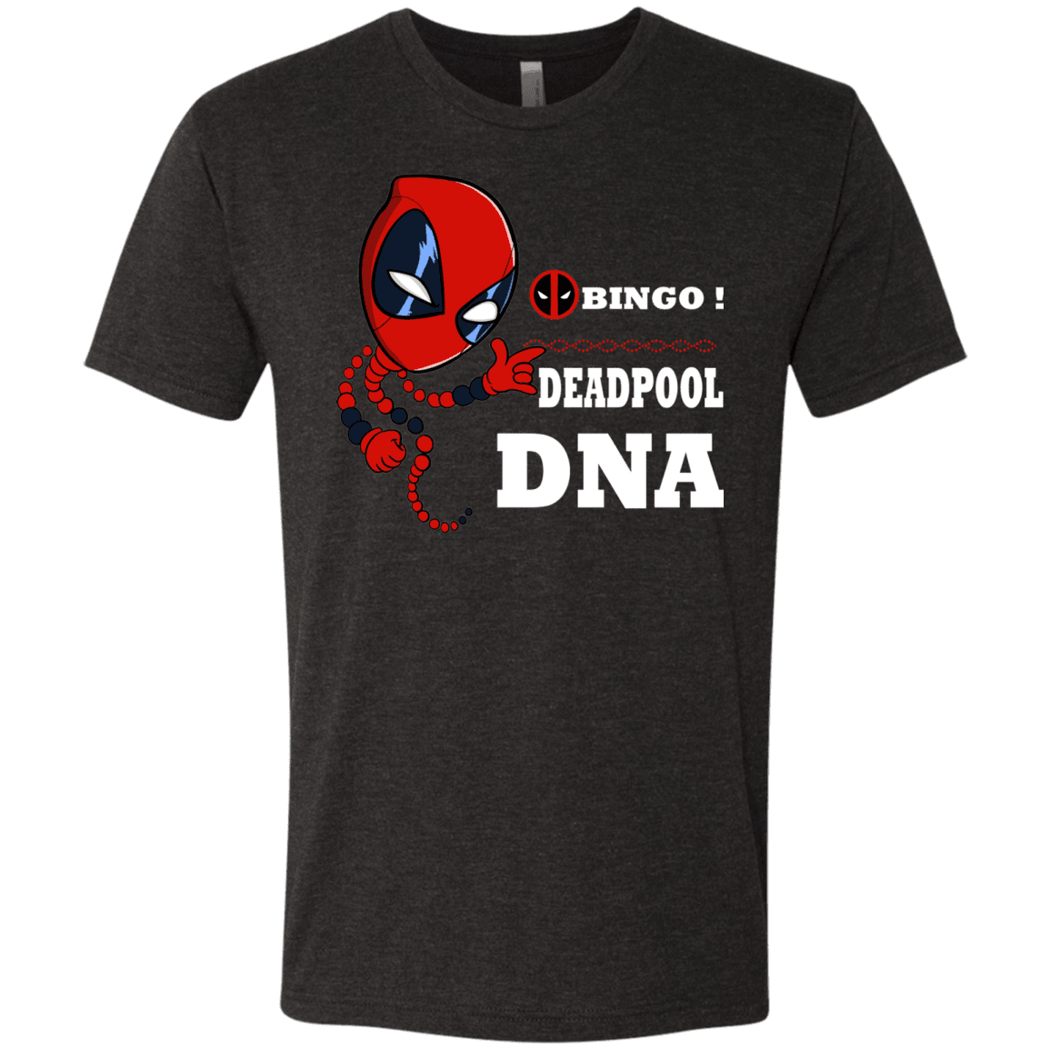 T-Shirts Vintage Black / S Bingo Deadpool Men's Triblend T-Shirt