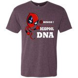 T-Shirts Vintage Purple / S Bingo Deadpool Men's Triblend T-Shirt