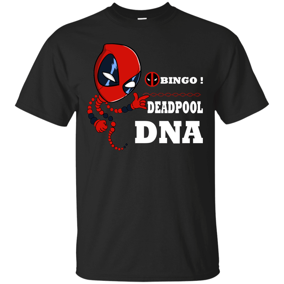 T-Shirts Black / S Bingo Deadpool T-Shirt