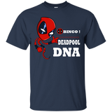 T-Shirts Navy / S Bingo Deadpool T-Shirt