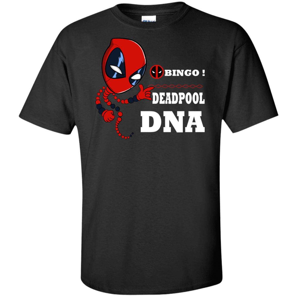 T-Shirts Black / XLT Bingo Deadpool Tall T-Shirt