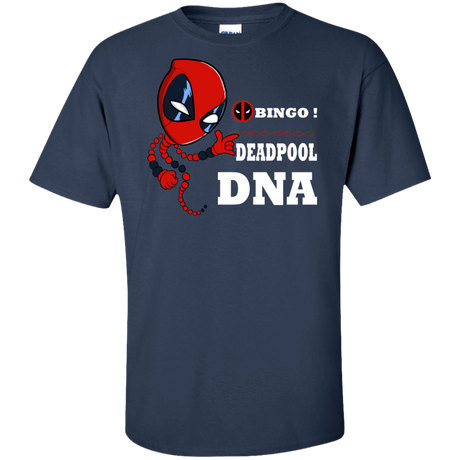 T-Shirts Navy / XLT Bingo Deadpool Tall T-Shirt