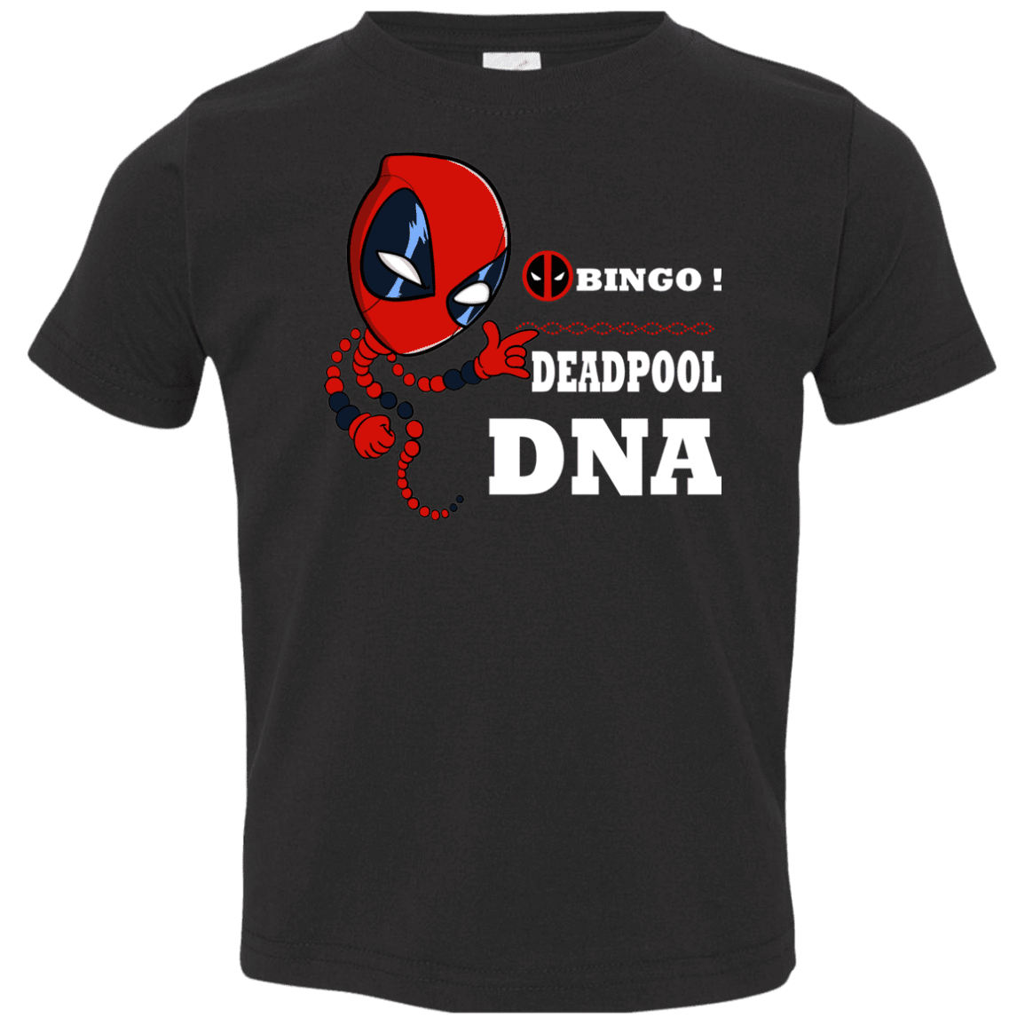 T-Shirts Black / 2T Bingo Deadpool Toddler Premium T-Shirt