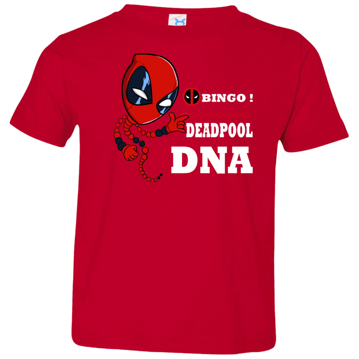 T-Shirts Red / 2T Bingo Deadpool Toddler Premium T-Shirt