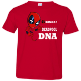 T-Shirts Red / 2T Bingo Deadpool Toddler Premium T-Shirt