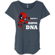 T-Shirts Indigo / X-Small Bingo Deadpool Triblend Dolman Sleeve