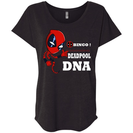 T-Shirts Vintage Black / X-Small Bingo Deadpool Triblend Dolman Sleeve