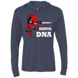 T-Shirts Vintage Navy / X-Small Bingo Deadpool Triblend Long Sleeve Hoodie Tee