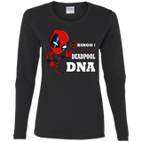 T-Shirts Black / S Bingo Deadpool Women's Long Sleeve T-Shirt