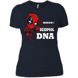T-Shirts Midnight Navy / X-Small Bingo Deadpool Women's Premium T-Shirt