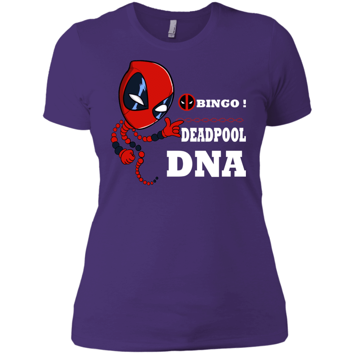 T-Shirts Purple Rush/ / X-Small Bingo Deadpool Women's Premium T-Shirt