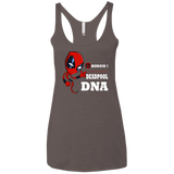 T-Shirts Macchiato / X-Small Bingo Deadpool Women's Triblend Racerback Tank