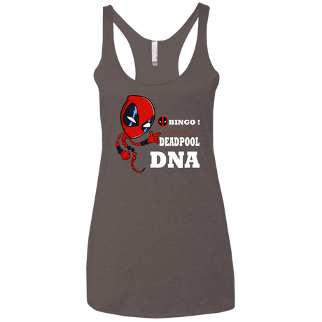 T-Shirts Macchiato / X-Small Bingo Deadpool Women's Triblend Racerback Tank