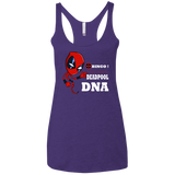 T-Shirts Purple Rush / X-Small Bingo Deadpool Women's Triblend Racerback Tank