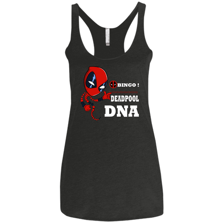 T-Shirts Vintage Black / X-Small Bingo Deadpool Women's Triblend Racerback Tank