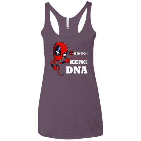 T-Shirts Vintage Purple / X-Small Bingo Deadpool Women's Triblend Racerback Tank