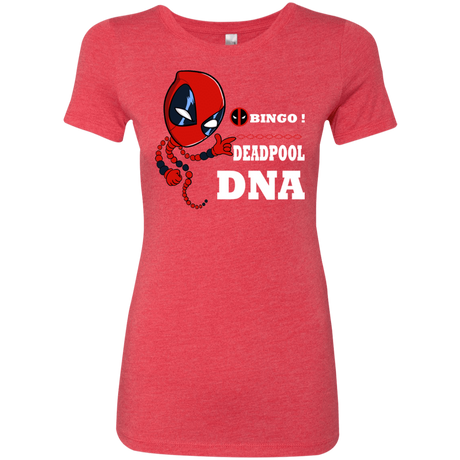 T-Shirts Vintage Red / S Bingo Deadpool Women's Triblend T-Shirt