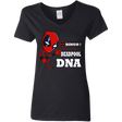 T-Shirts Black / S Bingo Deadpool Women's V-Neck T-Shirt