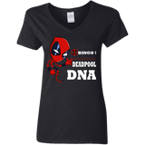 T-Shirts Black / S Bingo Deadpool Women's V-Neck T-Shirt