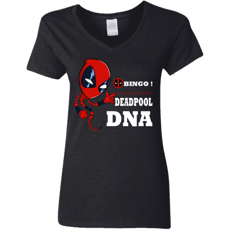 T-Shirts Black / S Bingo Deadpool Women's V-Neck T-Shirt